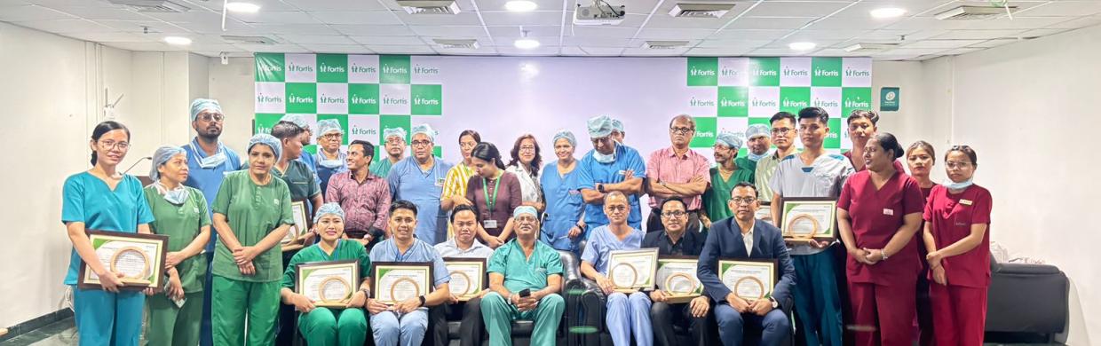 Doctors and Nurses from Myanmar complete International Fellowship in CTVS at Fortis Anandapur