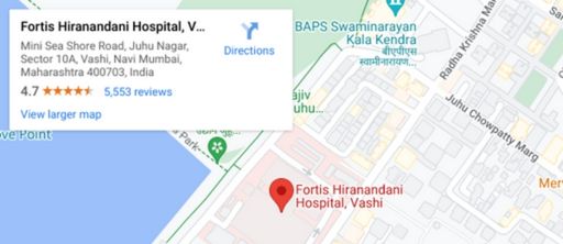 fortis vashi