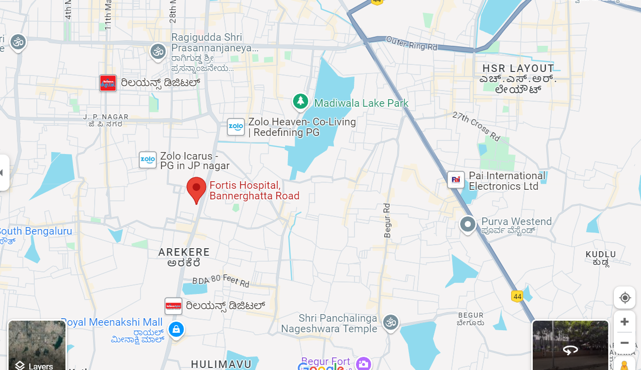 Fortis Hospital Bannerghatta Road