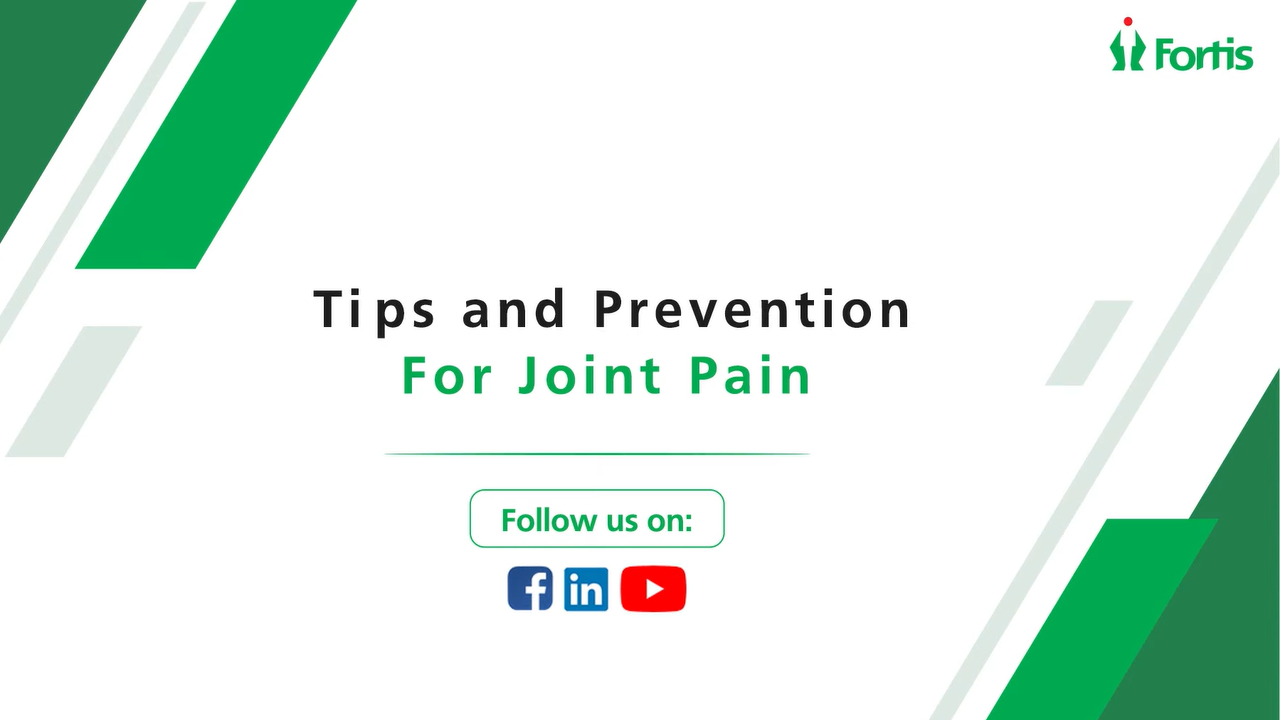 Dr. Gurinder Bedi’s |  Expert Tips for Healthy Joints 