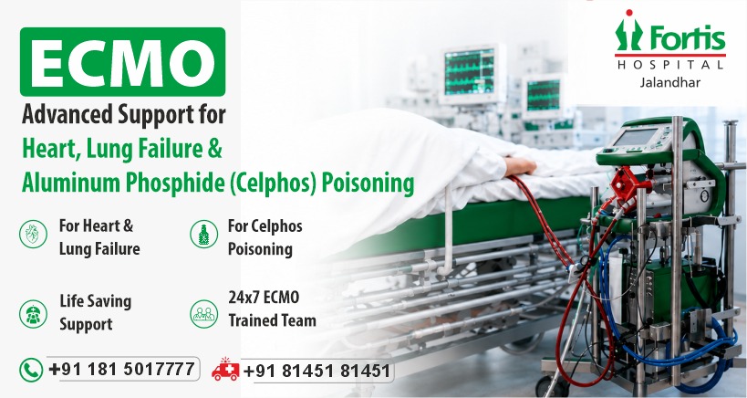 ECMO Advanced Support Fortis Hospital Jalandhar
