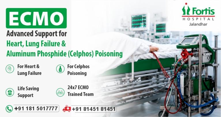 ECMO Advanced Support Fortis Hospital Jalandhar