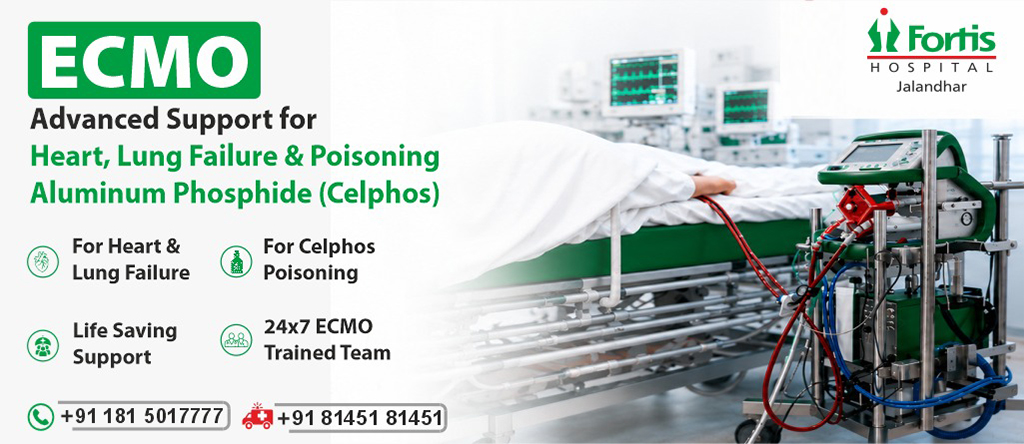 ECMO Advanced Support Fortis Hospital Jalandhar