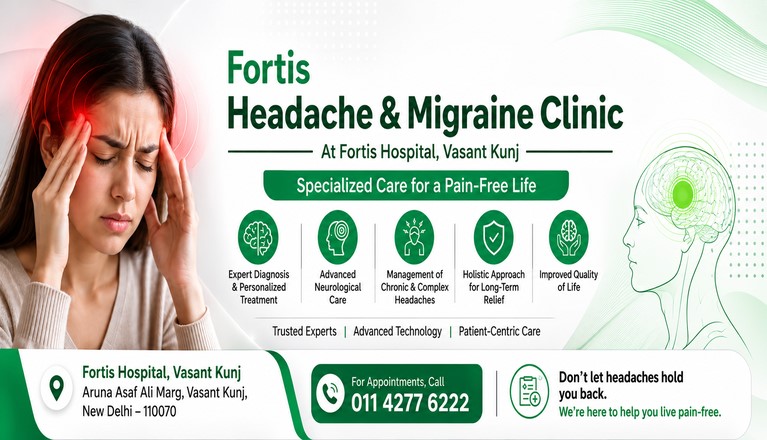 Headache & migraine Clinic Banner
