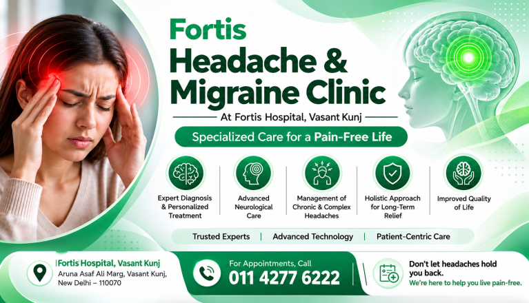 Headache & migraine Clinic Banner