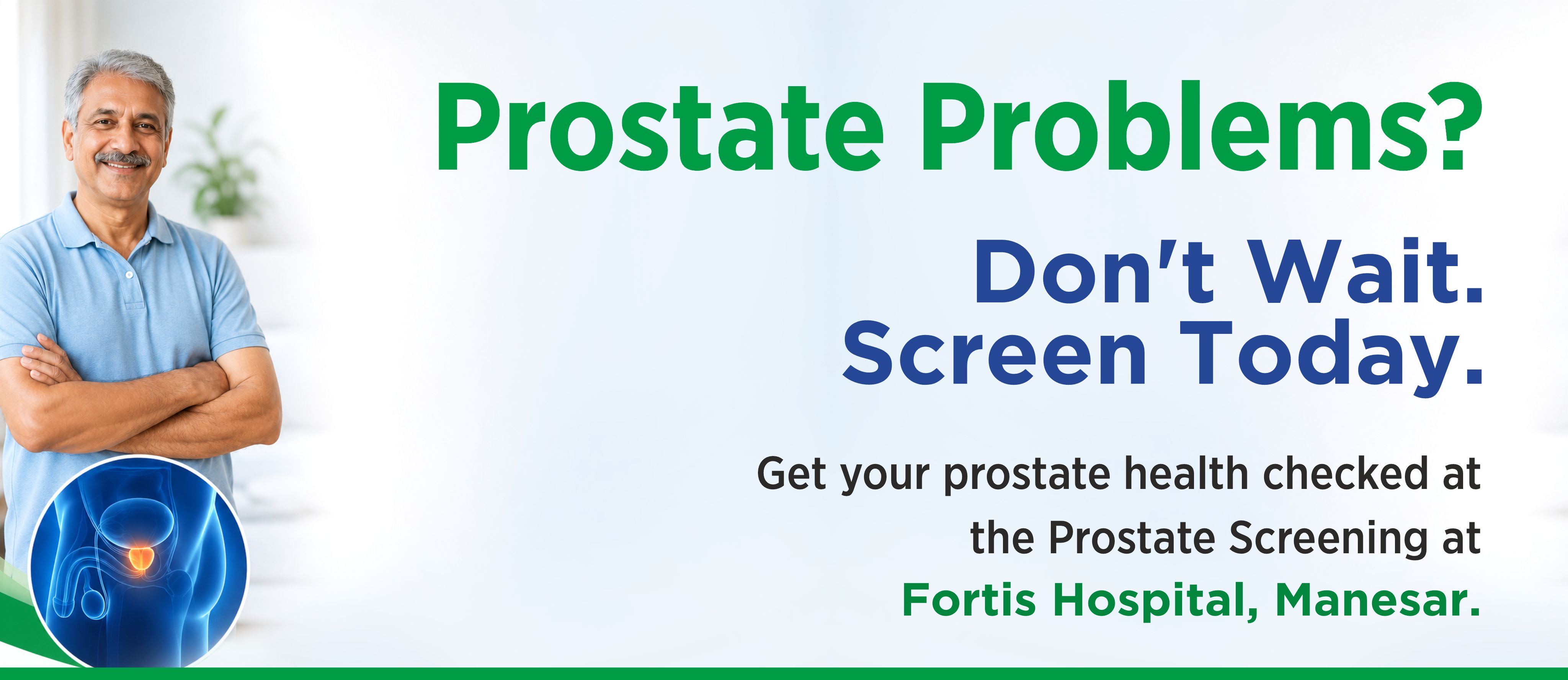 Prostate Screening in Manesar
