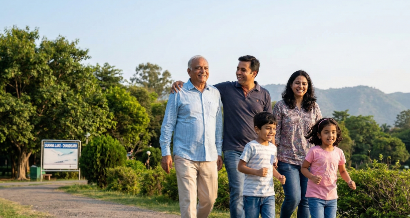 A prostate cancer survivor enjoying a healthy, active, and fulfilling life post robotic surgery in Chandigarh