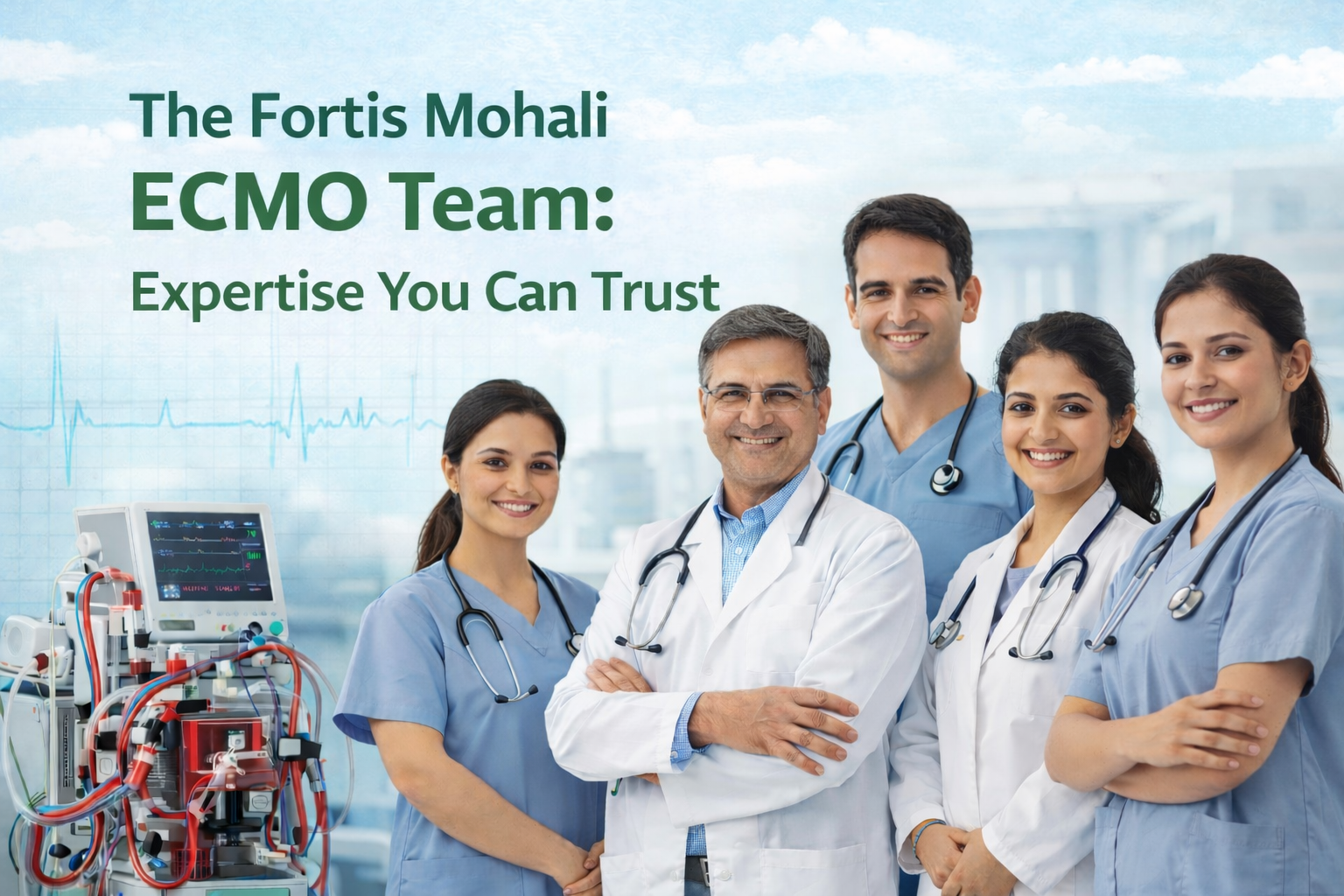 The fortis ecmo team