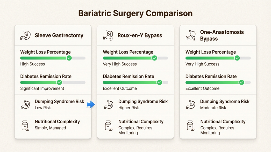 bariatric surgery comparison