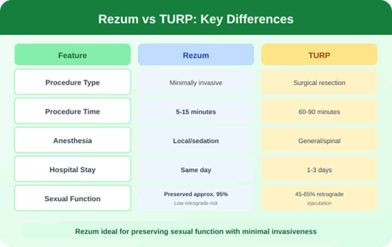 Rezum Vs Turp