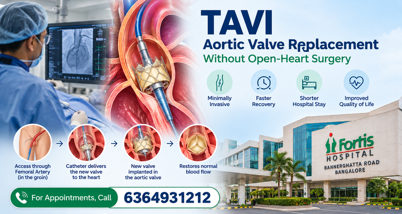 Aortic Valve Replacement Without Open Heart Surgery in Bangalore
