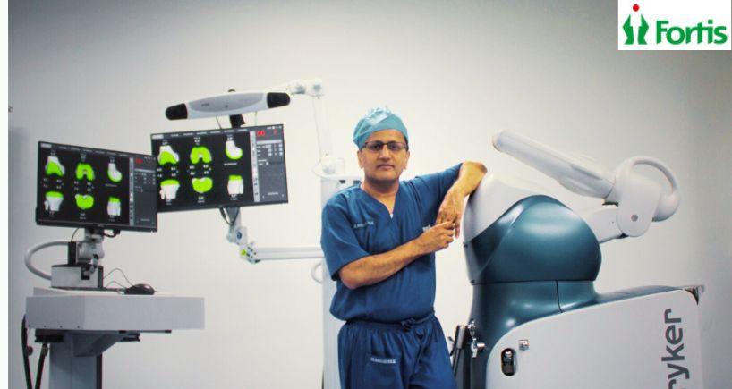 Dr Narayan Fortis Bannerghatta - Robotic Surgery TKR