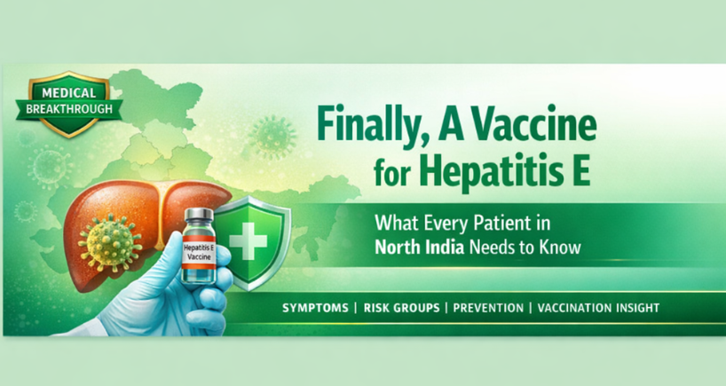 Finally, A Vaccine for Hepatitis E: What Every Patient in North India Needs to Know