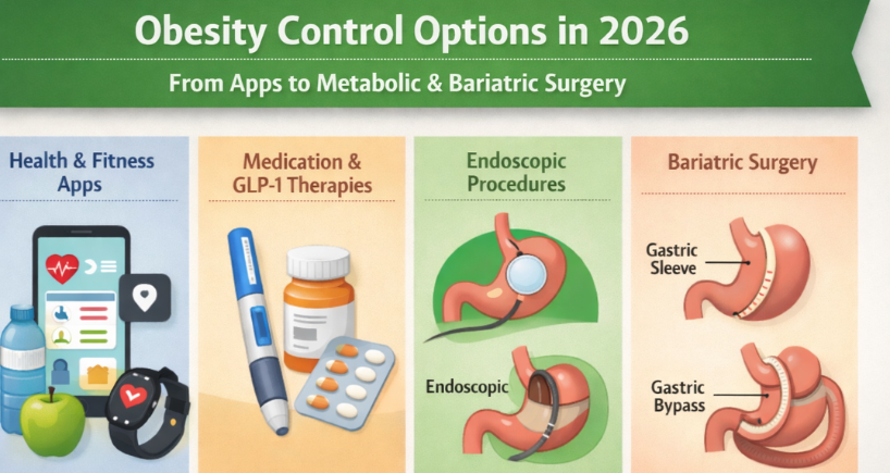 Obesity Control Options: From Weight Loss Injections to Bariatric Surgery