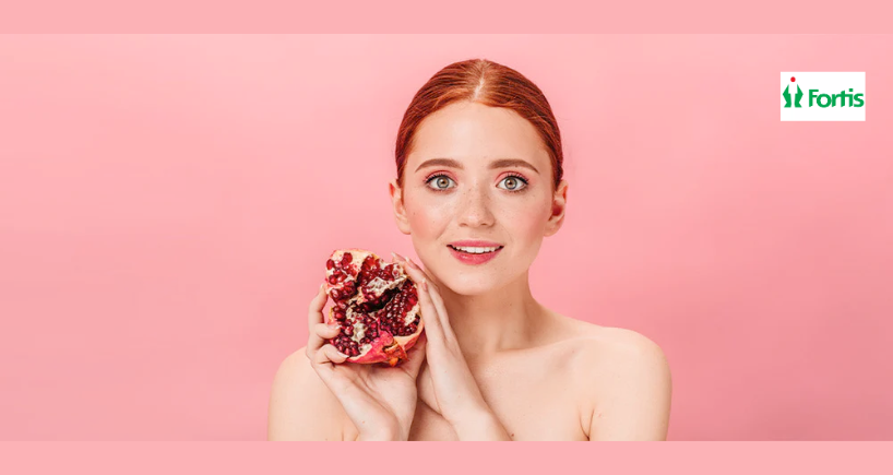 pomegranate for glowing skin