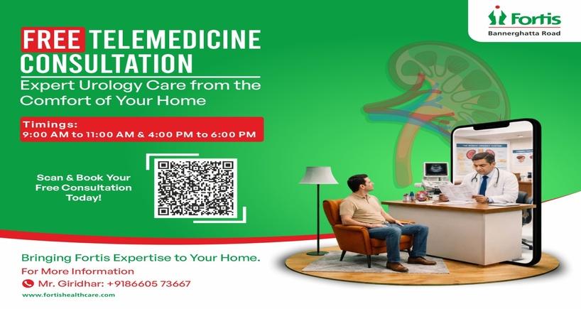Free Telemedicine Consultation for Urology