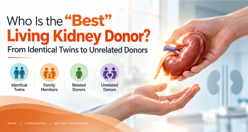Who Is the “Best” Living Kidney Donor? From Identical Twins to Unrelated Donors