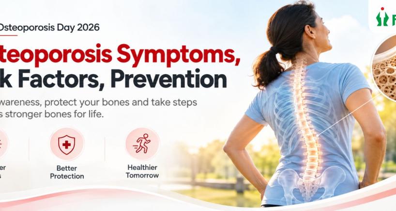 Osteoporosis Symptoms, Risk Factors, Prevention and Fortis Hospital Manesar Gurugram