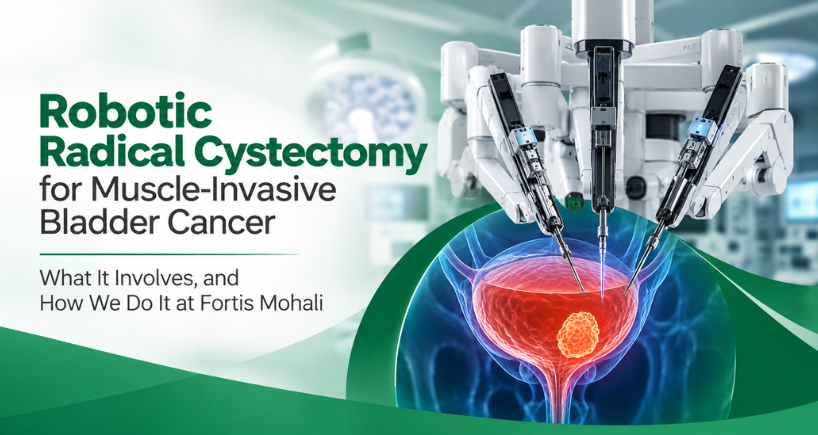 Robotic Bladder Cancer Surgery Infographic