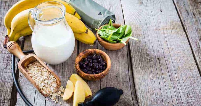 Diet for a controlled blood pressure