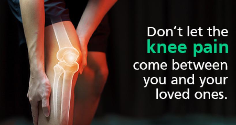 Don’T Let The Knee Pain Come Between You And Your Loved Ones.