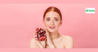 pomegranate for glowing skin