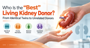 Who Is the “Best” Living Kidney Donor? From Identical Twins to Unrelated Donors