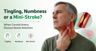 Tingling, Numbness or a Mini-Stroke? When Carotid Artery Disease Needs Attention
