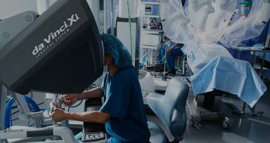 an image showcasing the Da Vinci X Surgical System