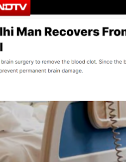 After 6 Surgeries Delhi Man Recovers From Rare Skull Bone TB After 2 and half Year 