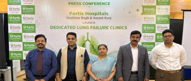 Launch of the Dedicated Lung Failure Clinics at Fortis Hospitals Shalimar Bagh - New Delhi