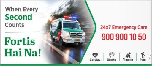Emergency Care at Fortis Hospital Noida