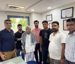 Good and very helpful and great experience for my father surgery