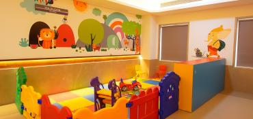 Play Area – A cheerful, child-friendly space designed to bring comfort and joy during recovery.