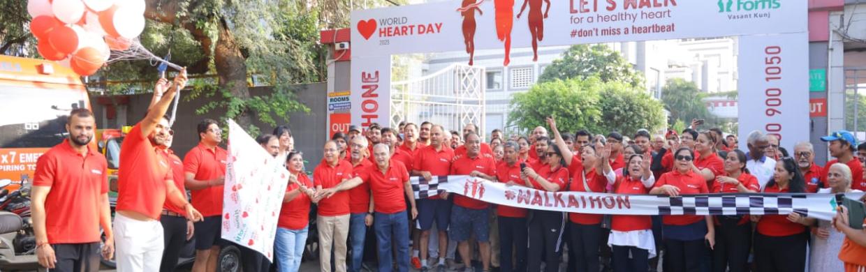 Fortis Hospital, Vasant Kunj Marked World Heart Day 