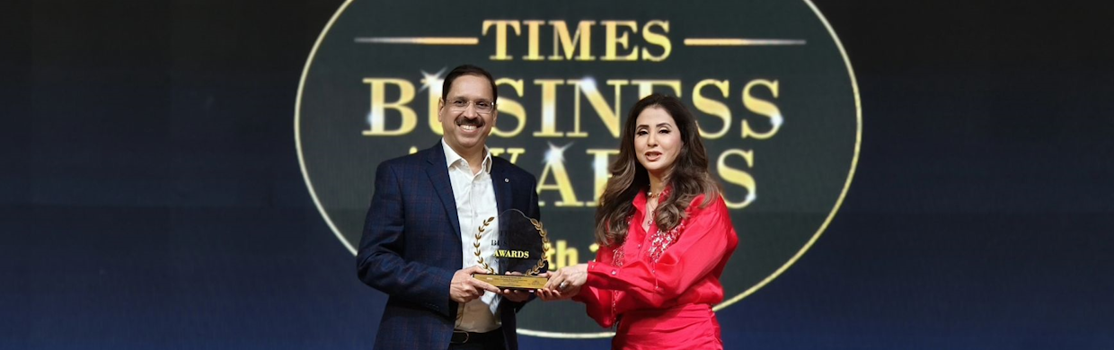 Dr. Pradeep Jain Honoured with Excellence in GI Robotic Surgery Award at Times Business Awards North 2026