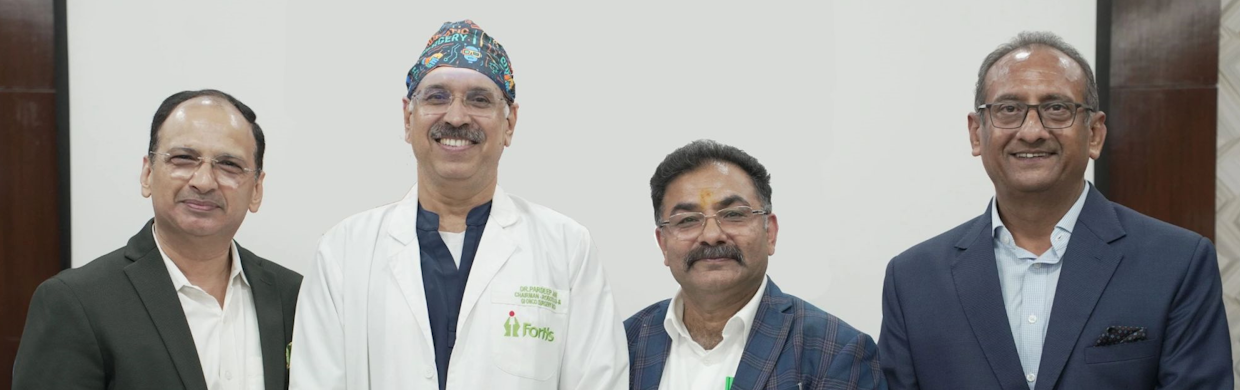 Fortis Hospital, Shalimar Bagh Celebrates Milestone of 1000+ Robotic Surgeries by Dr Pradeep Jain