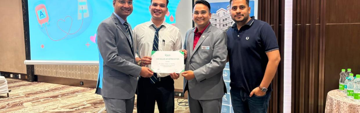 Blood Donation Camp at Pride Plaza Hotel, Aerocity