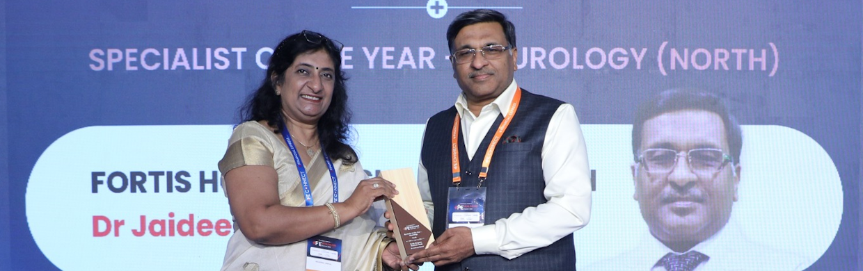 Specialist of the Year – Neurology - Dr Jaideep Bansal by FE Healthcare Awards 2026 - Fortis Hospital Shalimar Bagh