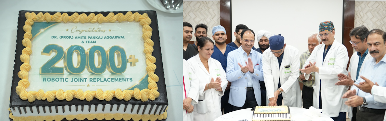 2000+ Robotic Joint Replacements by Dr Amite Pankaj Agarwal 