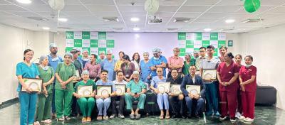 Doctors and Nurses from Myanmar complete International Fellowship in CTVS at Fortis Anandapur