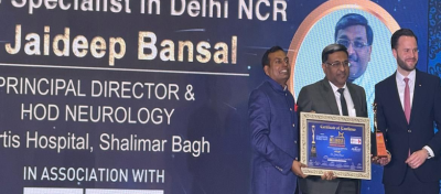 Dr. Jaideep Bansal has been awarded Best Neurologist & Stroke Specialist in Delhi NCR 