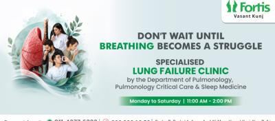 Launch of Lung Failure Clinic - Advanced Lung Diseases Recovery and Support 